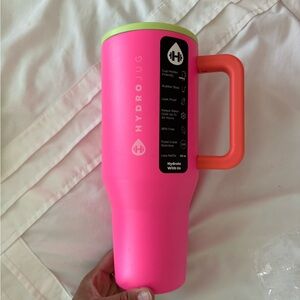 40oz HydroJug Pink and Orange Water Bottle